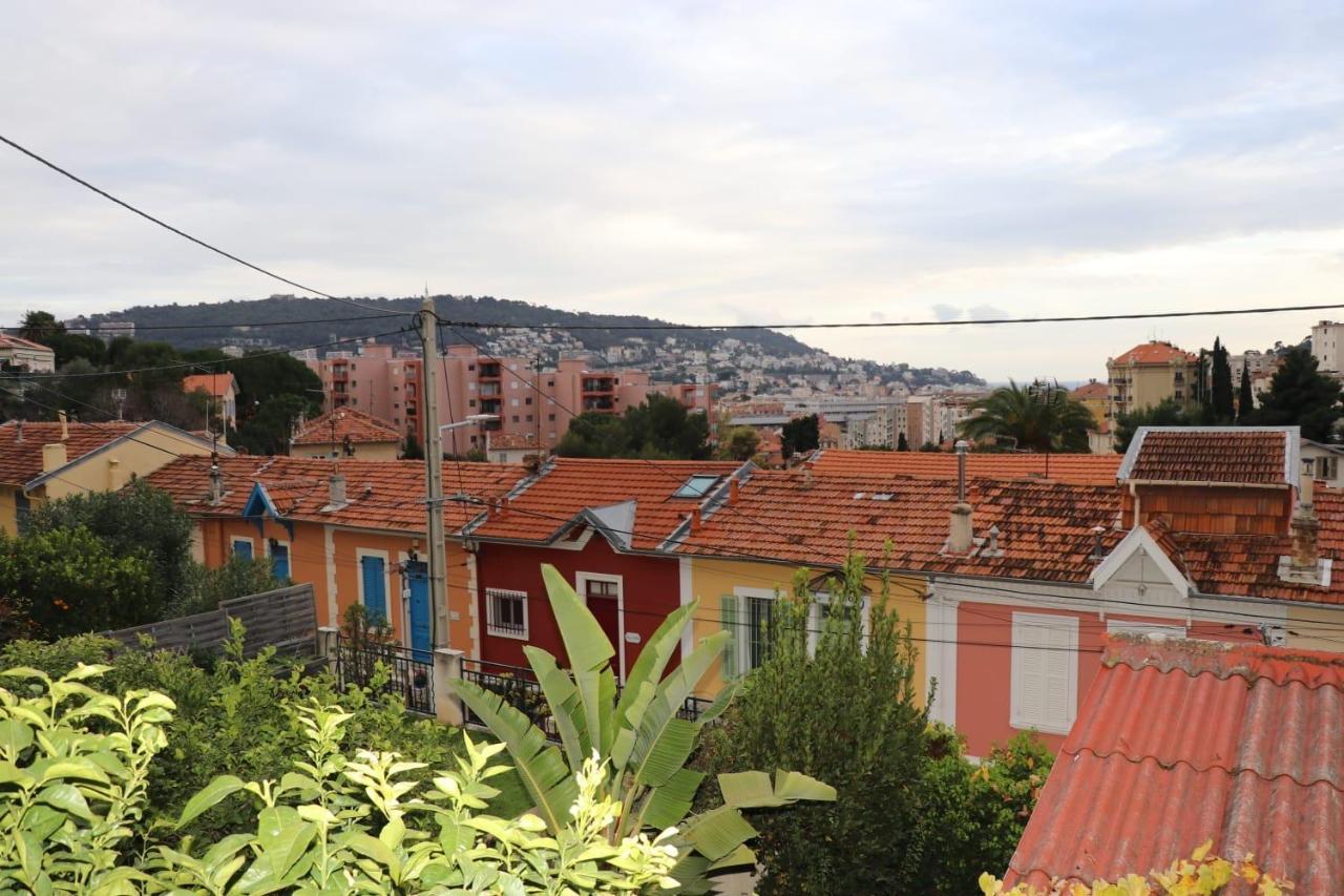 Maison Nicoise Au Calme Vue Mer Ницца Экстерьер фото